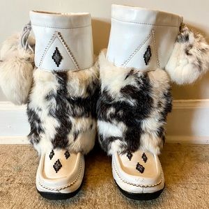 Fur Boots / Leather Moccasins